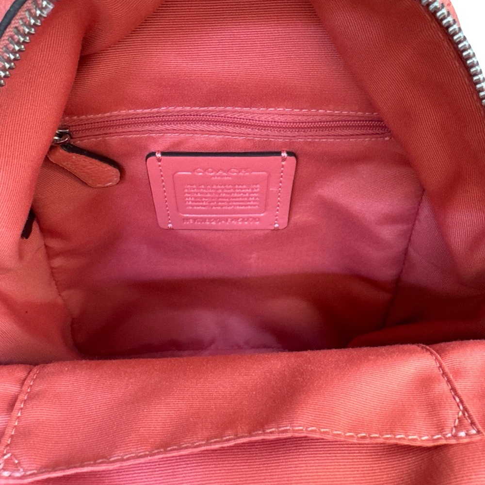 COACH Mini Charlie Backpack With Studs - Picture 6 of 13